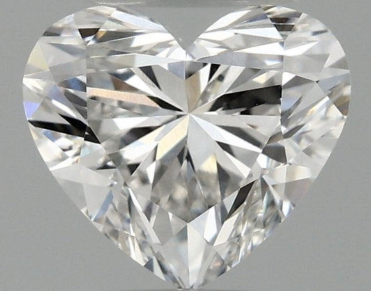 Lab-Grown Heart Diamond - 0.96 Carats, E Color, VVS2 Clarity - Certified by IGI - Report Number: LG713523045