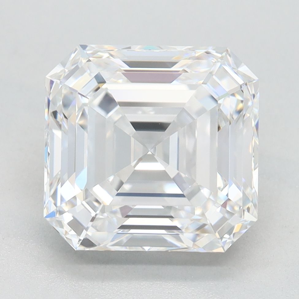 Lab-Grown Asscher Diamond - 3.09 Carats, D Color, VVS1 Clarity - Certified by GIA - Report Number: 7506628767
