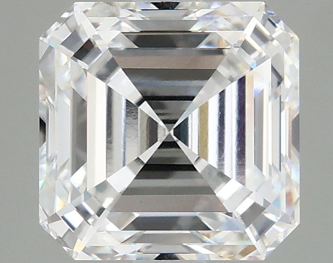 Lab-Grown Asscher Diamond - 3.08 Carats, D Color, VVS2 Clarity - Certified by IGI - Report Number: LG675592016