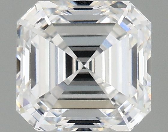 Lab-Grown Asscher Diamond - 1.01 Carats, D Color, VVS2 Clarity - Certified by IGI - Report Number: LG676501305