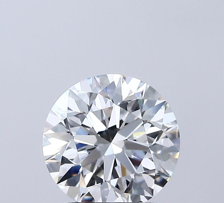 Lab-Grown Round Diamond - 2.01 Carats, F Color, VVS2 Clarity - Certified by IGI - Report Number: LG693531849
