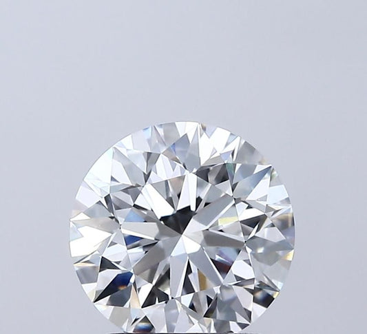 Lab-Grown Round Diamond - 2.01 Carats, F Color, VVS2 Clarity - Certified by IGI - Report Number: LG693531849