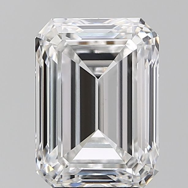 Lab-Grown Emerald Diamond - 3.51 Carats, D Color, VVS2 Clarity - Certified by IGI - Report Number: LG664407683