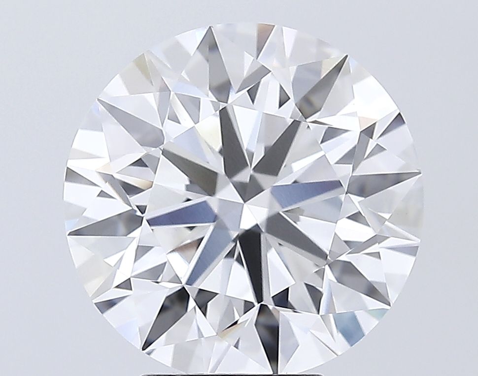Lab-Grown Round Diamond - 6.01 Carats, E Color, VS1 Clarity - Certified by IGI - Report Number: LG671428821