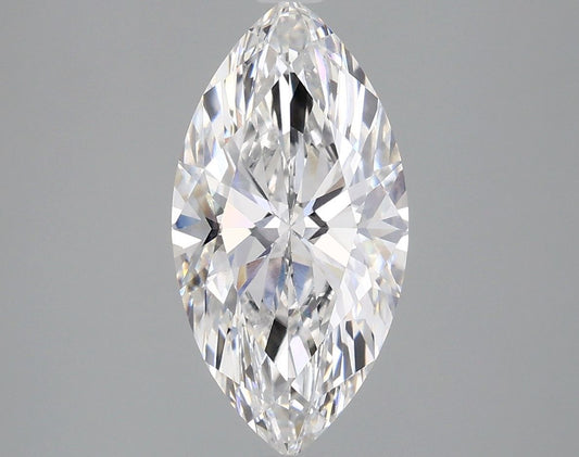 Lab-Grown Marquise Diamond - 2.46 Carats, E Color, VS1 Clarity - Certified by IGI - Report Number: LG662454496