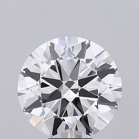 Lab-Grown Round Diamond - 7.01 Carats, E Color, VS1 Clarity - Certified by IGI - Report Number: LG692540690