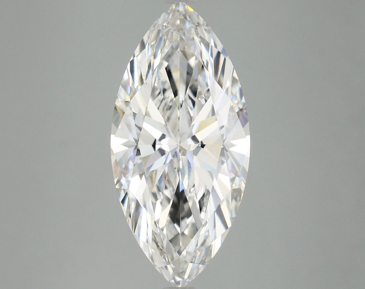 Lab-Grown Marquise Diamond - 5.02 Carats, F Color, VS2 Clarity - Certified by IGI - Report Number: LG682501049