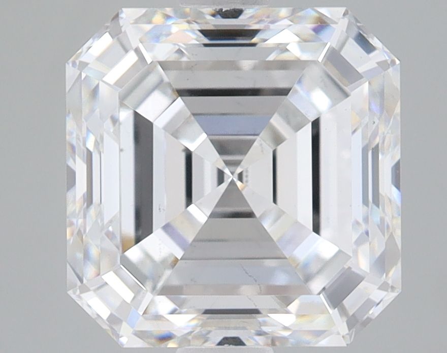 Lab-Grown Asscher Diamond - 3.02 Carats, E Color, VS2 Clarity - Certified by IGI - Report Number: LG602371021
