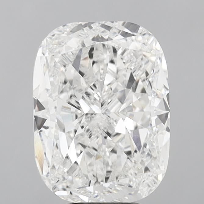 Lab-Grown Cushion Diamond - 6.01 Carats, E Color, VVS2 Clarity - Certified by IGI - Report Number: LG712576841