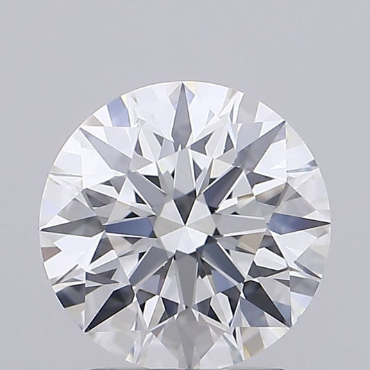 Lab-Grown Round Diamond - 2.0 Carats, F Color, VVS2 Clarity - Certified by IGI - Report Number: LG678514976