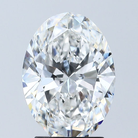 Lab-Grown Oval Diamond - 2.52 Carats, E Color, VVS2 Clarity - Certified by IGI - Report Number: LG683538252