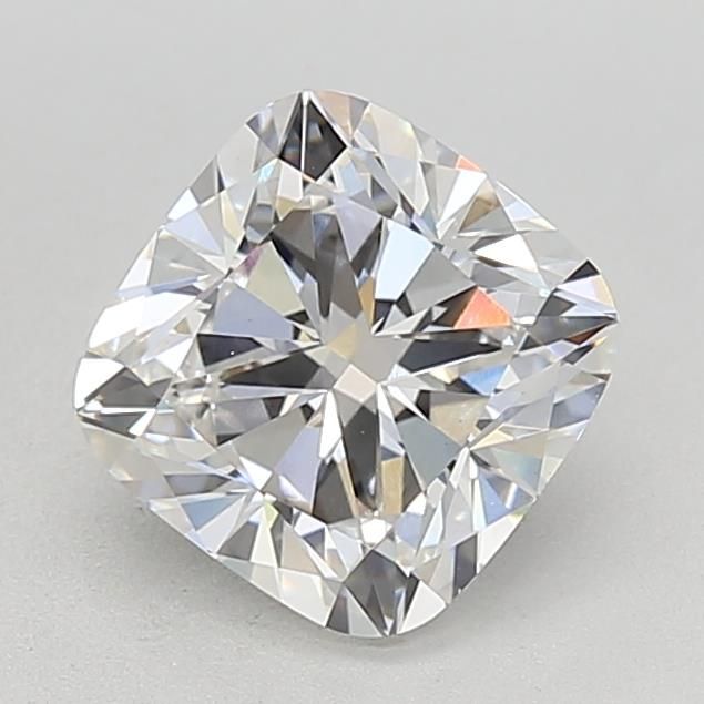 Lab-Grown Cushion Diamond - 2.53 Carats, F Color, VVS2 Clarity - Certified by GIA - Report Number: 1473837752