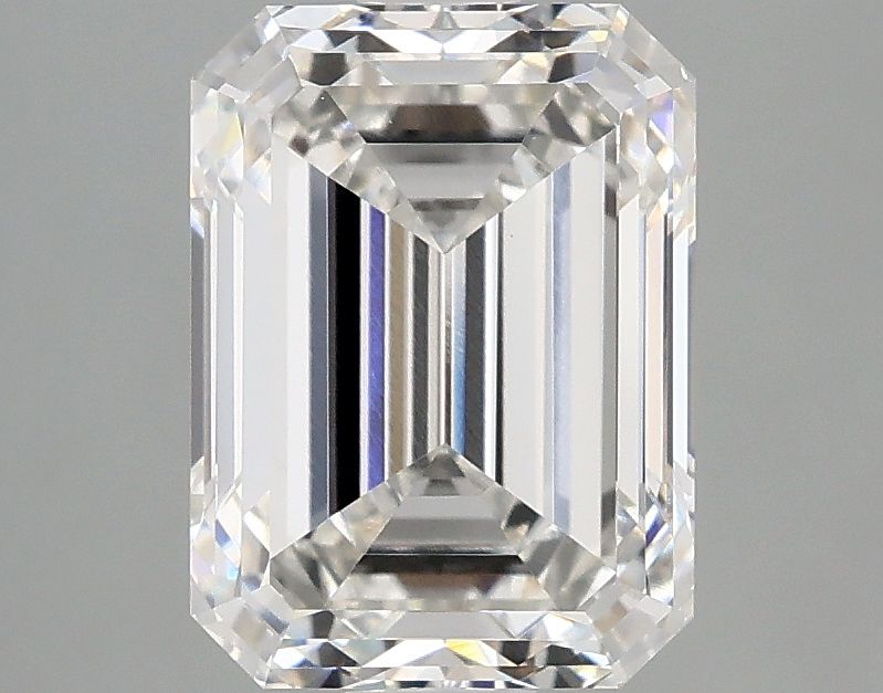 Lab-Grown Emerald Diamond - 2.96 Carats, F Color, VVS2 Clarity - Certified by IGI - Report Number: LG680573950