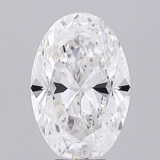 Lab-Grown Oval Diamond - 6.07 Carats, E Color, VS1 Clarity - Certified by IGI - Report Number: LG692540877