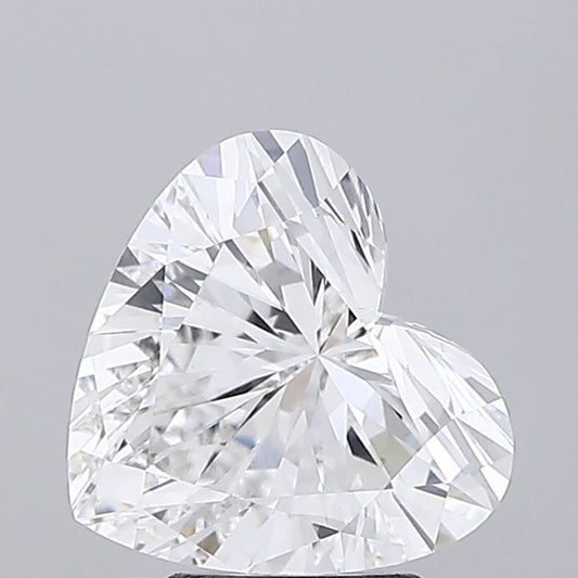 Lab-Grown Heart Diamond - 3.51 Carats, E Color, VS1 Clarity - Certified by IGI - Report Number: LG690505568
