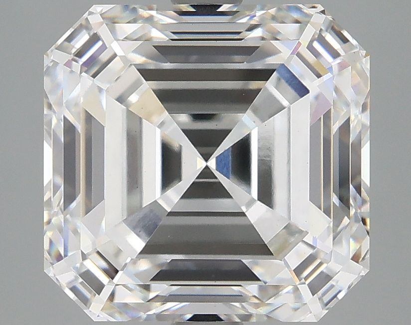 Lab-Grown Asscher Diamond - 5.02 Carats, F Color, VS1 Clarity - Certified by IGI - Report Number: LG666417759