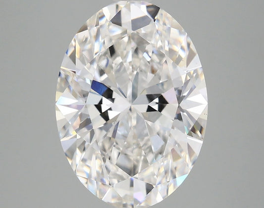 Lab-Grown Oval Diamond - 4.69 Carats, F Color, VS2 Clarity - Certified by IGI - Report Number: LG685566405