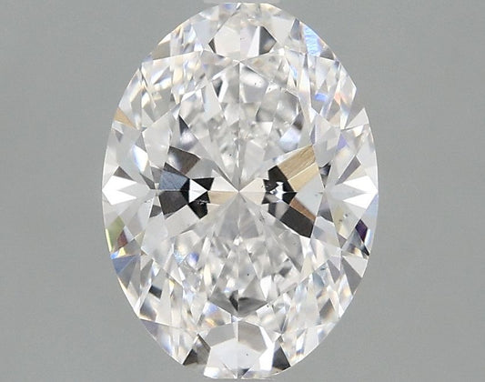 Lab-Grown Oval Diamond - 1.95 Carats, D Color, VS2 Clarity - Certified by IGI - Report Number: LG692501775