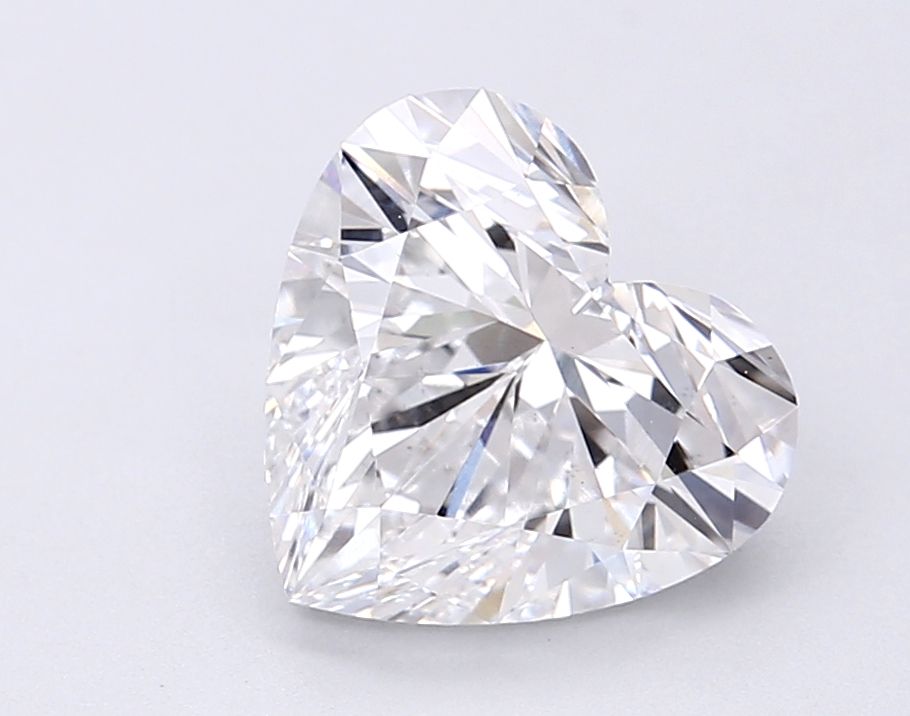 Lab-Grown Heart Diamond - 3.01 Carats, E Color, VS1 Clarity - Certified by IGI - Report Number: LG694589636