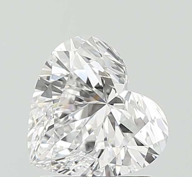 Lab-Grown Heart Diamond - 1.51 Carats, D Color, VVS2 Clarity - Certified by IGI - Report Number: LG700583007