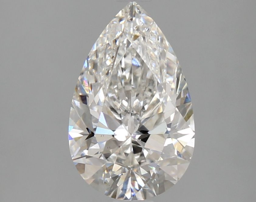 Lab-Grown Pear Diamond - 1.96 Carats, F Color, VS2 Clarity - Certified by IGI - Report Number: LG646452872