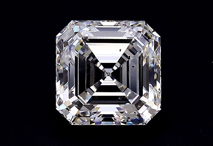 Lab-Grown Asscher Diamond - 2.67 Carats, D Color, SI2 Clarity - Certified by GIA - Report Number: 2235052993