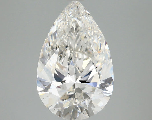 Lab-Grown Pear Diamond - 4.1 Carats, F Color, VS2 Clarity - Certified by IGI - Report Number: LG671471212