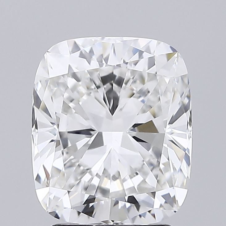 Lab-Grown Cushion Diamond - 2.52 Carats, F Color, VVS2 Clarity - Certified by IGI - Report Number: LG683595207
