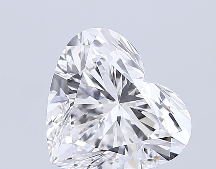 Lab-Grown Heart Diamond - 4.02 Carats, F Color, VVS2 Clarity - Certified by IGI - Report Number: LG674513414