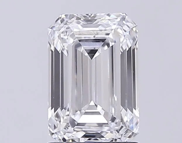 2.00ct Emerald Lab Grown Diamond (Colour D, Clarity VS1, IGI Certified)