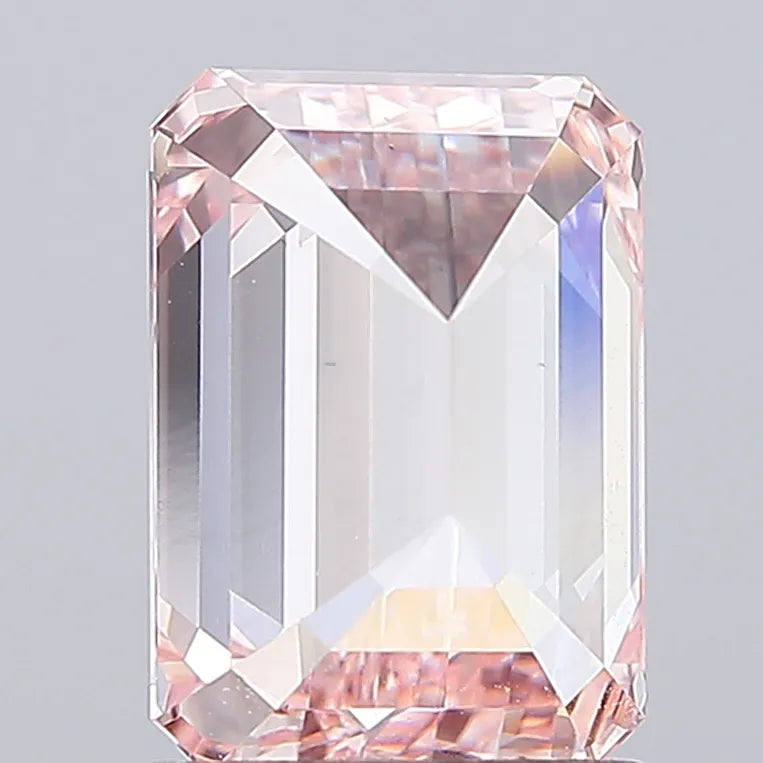 2.00ct Emerald Lab Grown Diamond (Colour Fancy Intense Pink, Clarity VS2, IGI Certified)