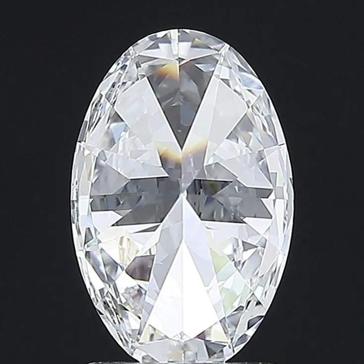 2.00ct Oval Lab Grown Diamond (Colour D, Clarity VVS2, IGI Certified)