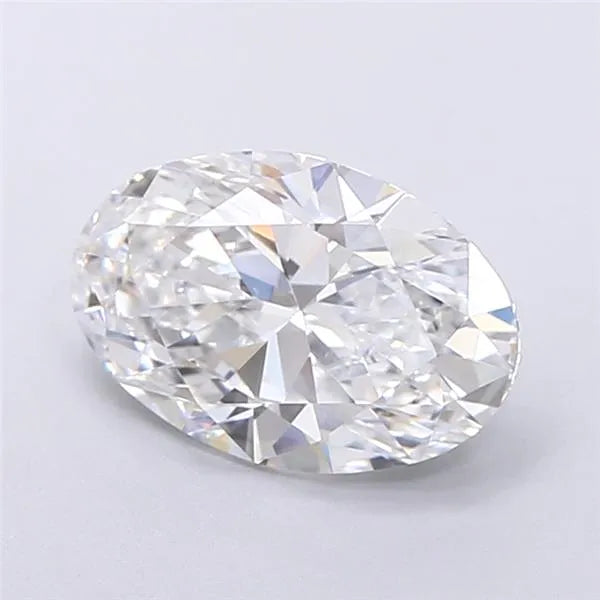 2.00ct Oval Lab Grown Diamond (Colour F, Clarity VS1, IGI Certified)