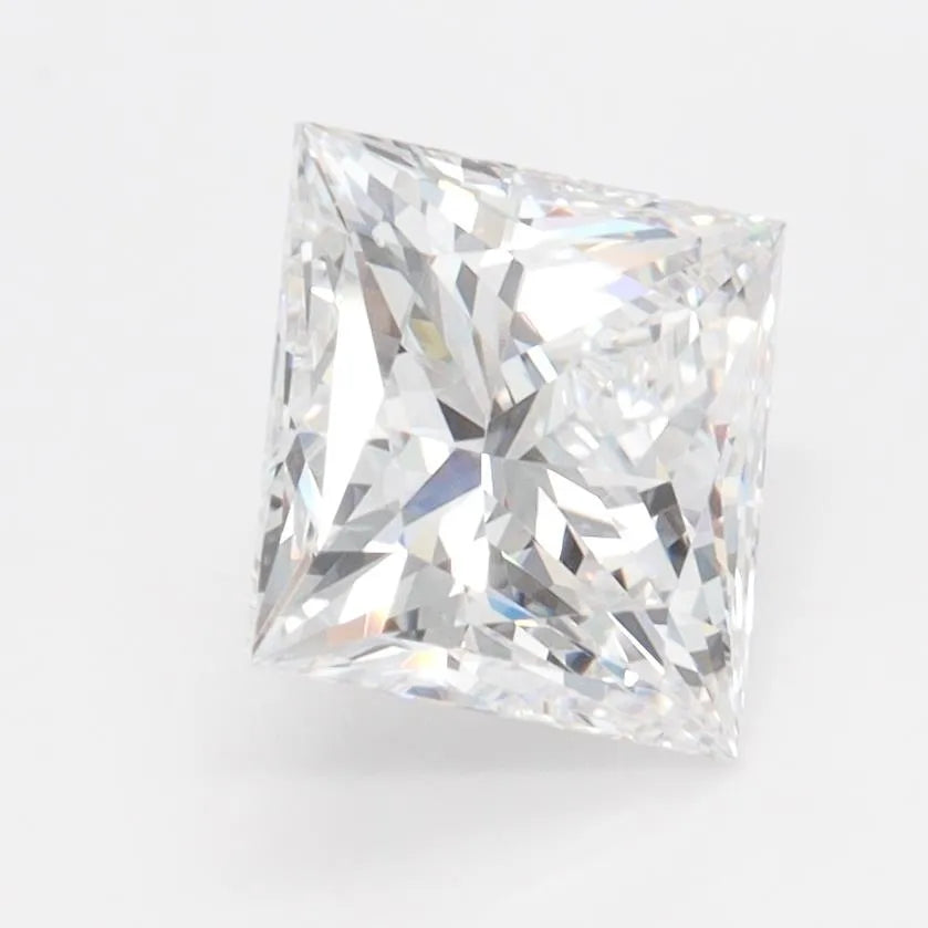 2.00ct Princess Lab Grown Diamond (Colour D, Clarity VVS1, IGI Certified)