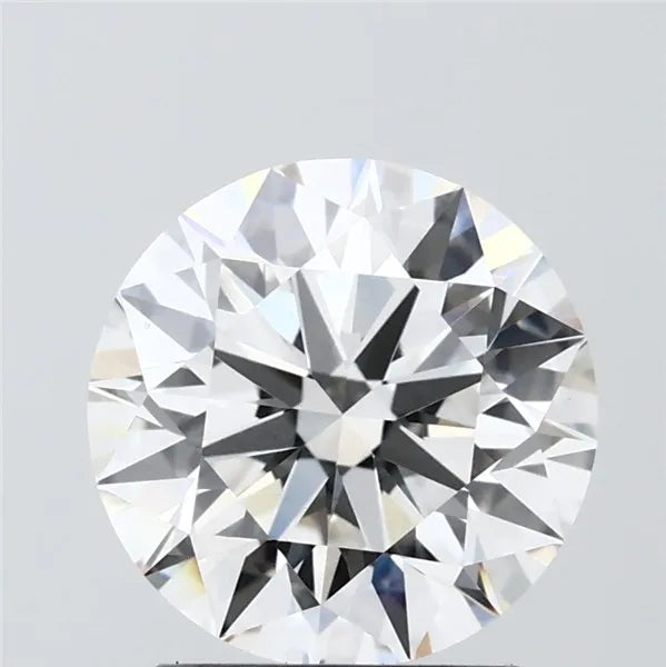 2.00ct Round Lab Grown Diamond (Colour F, Clarity VVS2, Cut ID, IGI Certified)