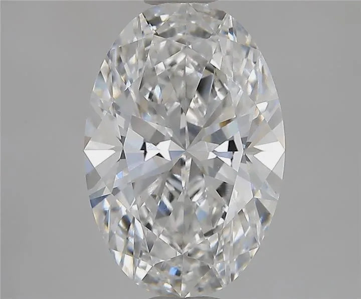 2.01ct Oval Lab Grown Diamond (Colour D, Clarity VVS2, IGI Certified)