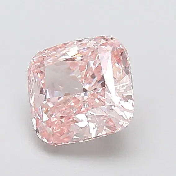 2.02ct Cushion modified Lab Grown Diamond (Colour Fancy Intense Pink, Clarity VS2, IGI Certified)