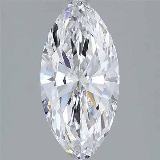 2.02ct Marquise Lab Grown Diamond (Colour D, Clarity IF, IGI Certified)