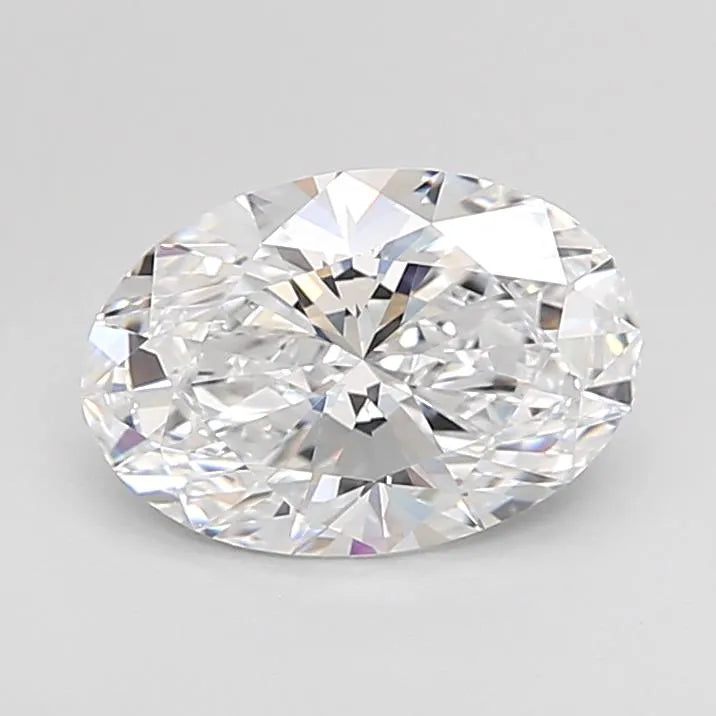 2.05ct Oval Lab Grown Diamond (Colour D, Clarity FL, IGI Certified)