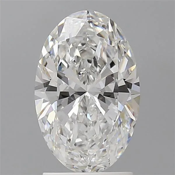 2.06ct Oval Lab Grown Diamond (Colour D, Clarity VVS2, IGI Certified)