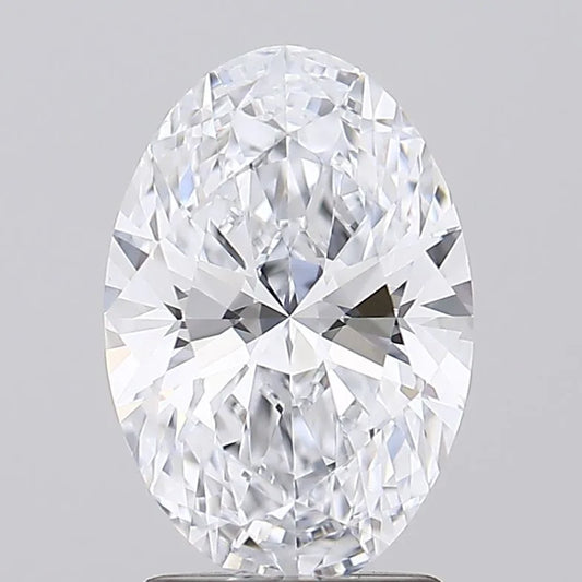 2.06ct Oval Lab Grown Diamond (Colour E, Clarity VVS1, IGI Certified)