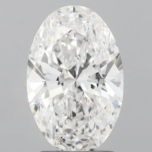 2.06ct Oval Lab Grown Diamond (Colour E, Clarity VVS2, IGI Certified)