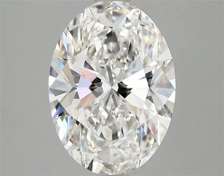 2.06ct Oval Lab Grown Diamond (Colour G, Clarity VS1, IGI Certified)