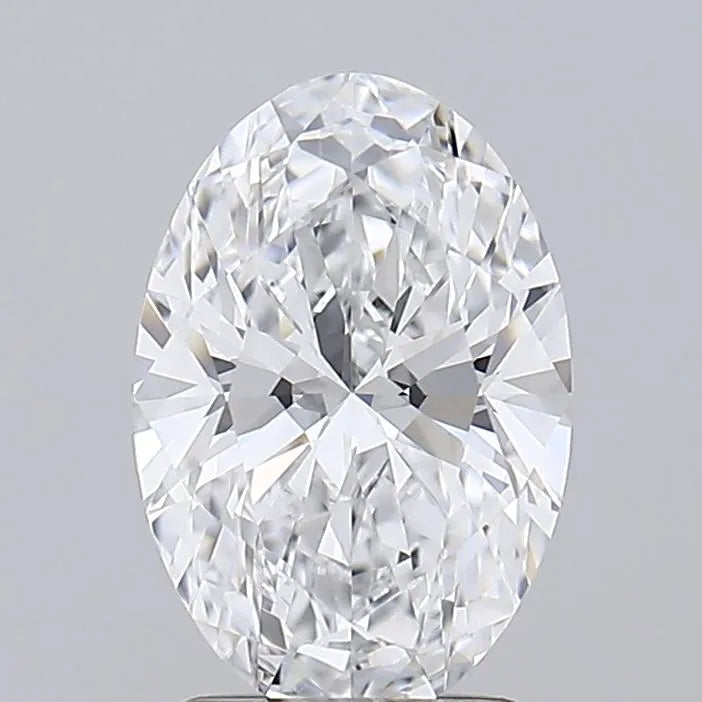 2.08ct Oval Lab Grown Diamond (Colour D, Clarity FL, IGI Certified)
