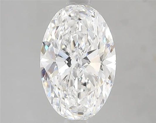 2.08ct Oval Lab Grown Diamond (Colour D, Clarity VVS2, IGI Certified)