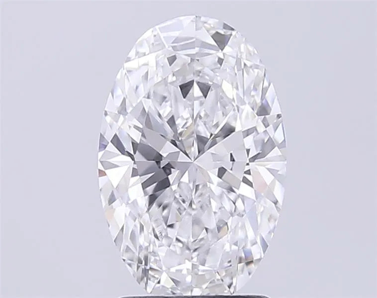 2.08ct Oval Lab Grown Diamond (Colour D, Clarity VVS2, IGI Certified)