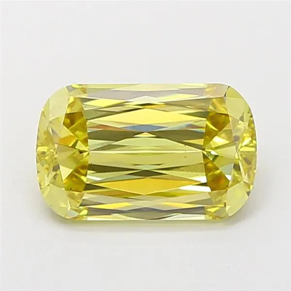 2.09ct Cushion modified Lab Grown Diamond (Colour Fancy Yellow, Clarity VS2, IGI Certified)