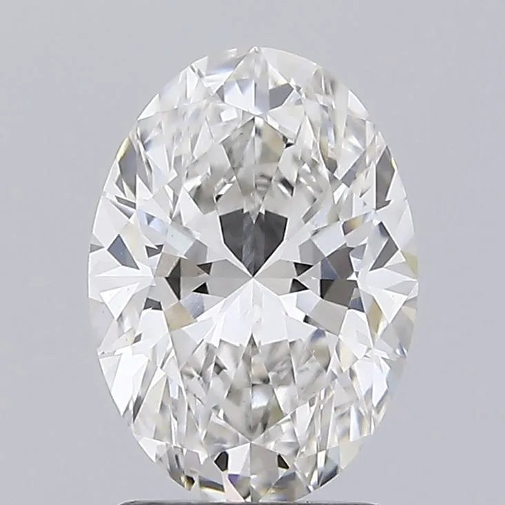 2.09ct Oval Lab Grown Diamond (Colour F, Clarity VVS2, IGI Certified)