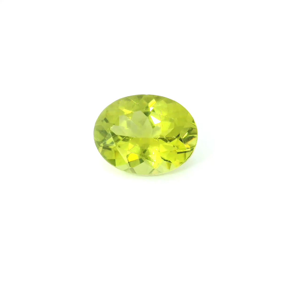 2.09ct Oval Natural Apatite (Colour Yellow, Clarity Slightly Included, Cut Faceted)