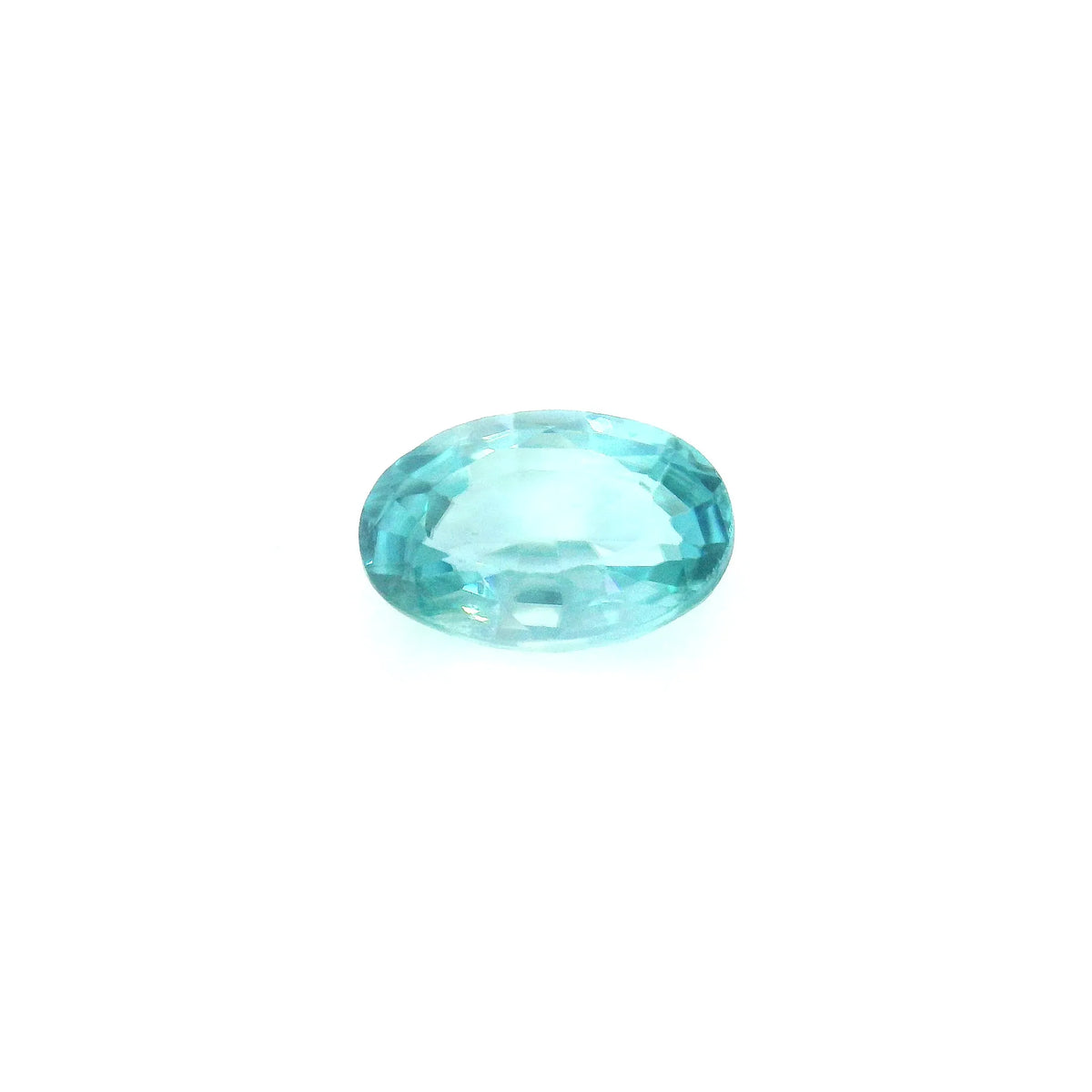 2.11ct Oval Natural Zircon (Colour Blue, Clarity Eye Clean, Cut Faceted)